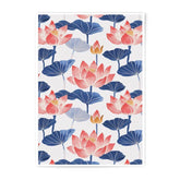 Lotus Flower Photographic Print, Floral Art Print, Botanical Wall Decor, Watercolor Lotus Print, Lotus Pattern, Art Print, Home Decor - Tawshia